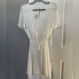 Maurices White Dress Size Large